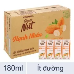 Thùng 48 Hộp Sữa Vinamilk Đậu Đỏ (48 Hộp X 180Ml)