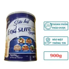 Sữa Hạt Endsure Gold Organic Phát Triển Chiều Cao Tăng Sức Đề Kháng ( Hộp 900G)