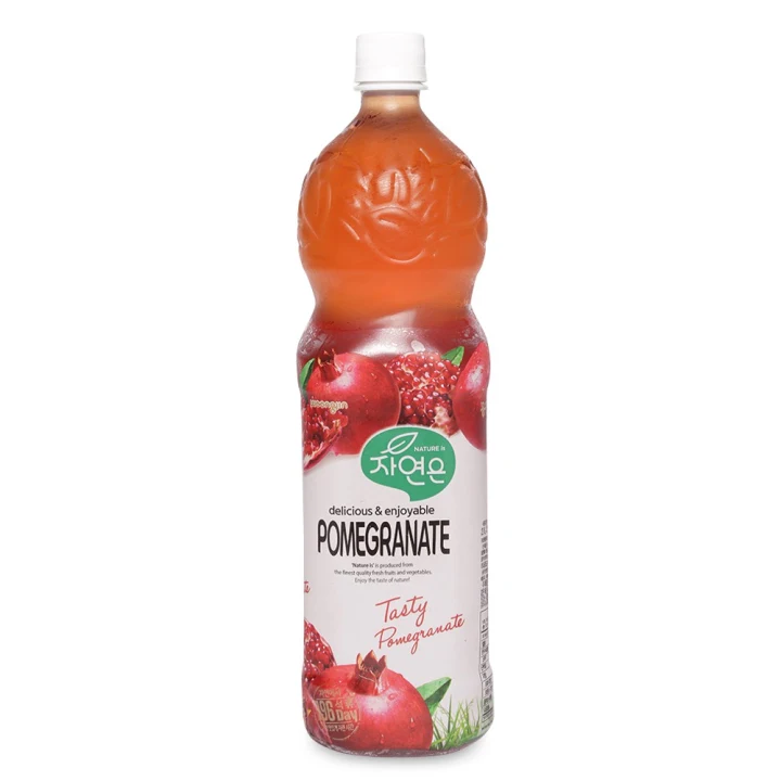 Nước ép trái cây vị lựu WOONGJIN Hàn Quốc chai 1,5L