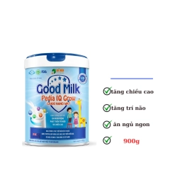 Sữa Good Milk Pedia Iq Grow 1 - 15 Tuổi Giúp Chắc Khoẻ Xương, Phát Triển Trí Não Hộp 900G