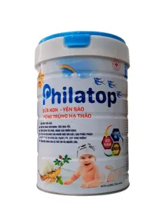 Sữa Non Philatop Yến Sào, Đông Trùng Hạ Thảo Hộp 900G