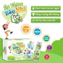 Sirô Kích Thích Ăn Ngon Bảo Nhi Hộp 7 Gói X 10 Ml