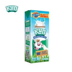 Thùng Sữa Kun Trắng Thùng 48 Hộp X 180Ml