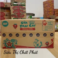 Thùng Sữa Kun Vị Dâu Thùng 48 Hộp X 110Ml