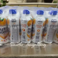 Thùng 24 Sữa Trái Cây Nutri Boost Trái Cam Dâu 297Ml