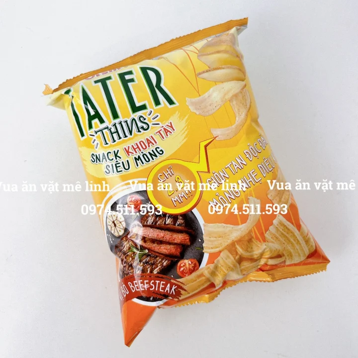 Bim Bim Oishi Đủ Vị Hàng Chính Hãng - Tater bò - 32g