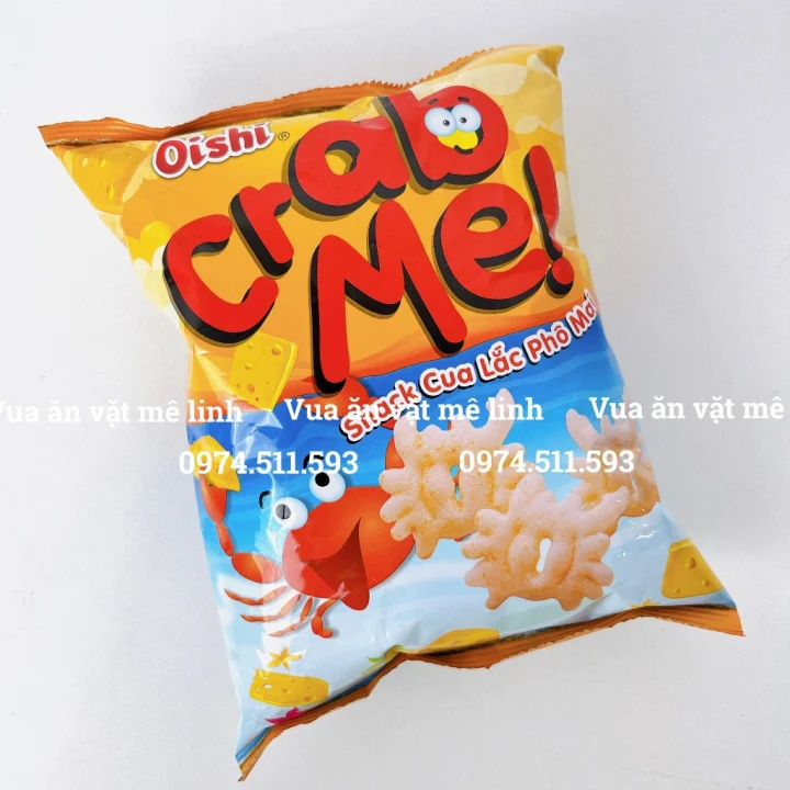 Bim Bim Oishi Đủ Vị Hàng Chính Hãng - Cua phô mai - 32g