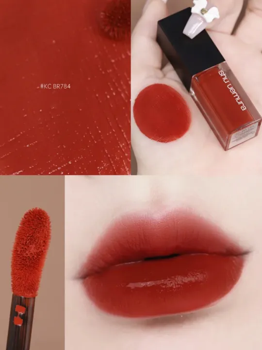 Son Kem Shu Uemura Kinu Cream 2.8gr KC BR 784 - Màu Đỏ Đất | Aemi