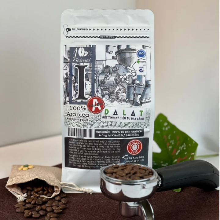 Cà phê rang mộc nguyên chất 100% ARABICA - No1-500gr