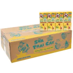 Thùng Sữa Kun Trái Cây 48 Hộp 180Ml