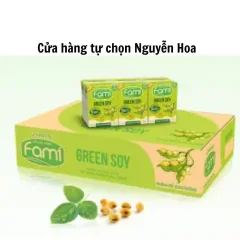 Sữa Đậu Nành Fami Vinasoy Rất Ít Đường Giúp Chắc Khoẻ Xương Thùng 36 Hộp 200Ml