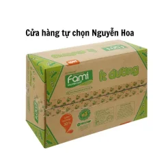 Sữa Đậu Nành Fami Vinasoy Nguyên Chất Ít Đường Giúp Chắc Khoẻ Xương Thùng 36 Hộp 200Ml