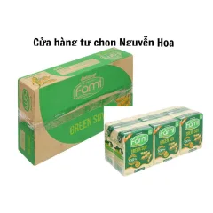 Sữa Đậu Nành Fami Vinasoy Không Đường Giúp Chắc Khoẻ Xương Thùng 36 Hộp 200Ml