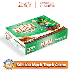 Thùng Sữa Có Thạch Nuvi Socola Lúa Mạch 48 Hộp 170Ml