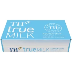 Thùng Sữa Tươi Th True Milk Không Đường 48 Hộp 110Ml