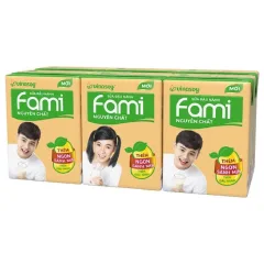 Lốc Sữa Fami Nguyên Chất 6 Hộp X200Ml