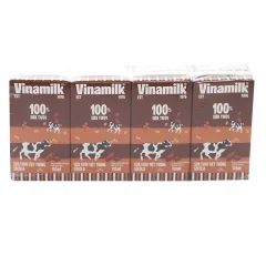 Lốc Sữa Tươi Tiệt Trùng Vinamilk Socola 110Ml