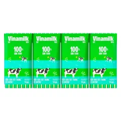 Lốc Sữa Tươi Tiệt Trùng Vinamilk Có Đường 110Ml