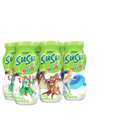 Lốc Sữa Chua Uống Susu Táo Nho 80Ml