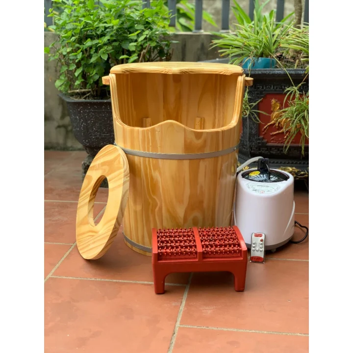 Thùng gỗ xông chân, thùng gỗ xông phụ khoa, thùng gỗ xông vùng kín