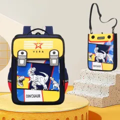 Balo Chống Gù Dáng Hộp 3D Cho Bé Gái Và Bé Trai Học Sinh Tiểu Học Hs1042 Bee Gee Mẫu 04