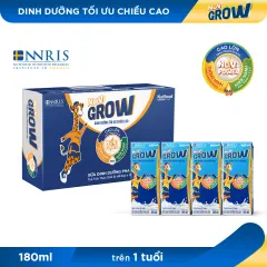 Thùng 48 Hộp 180Ml/ 110Ml Sữa Bột Dinh Dưỡng Nuvi Grow Trên 1 Tuổi - Nutifood