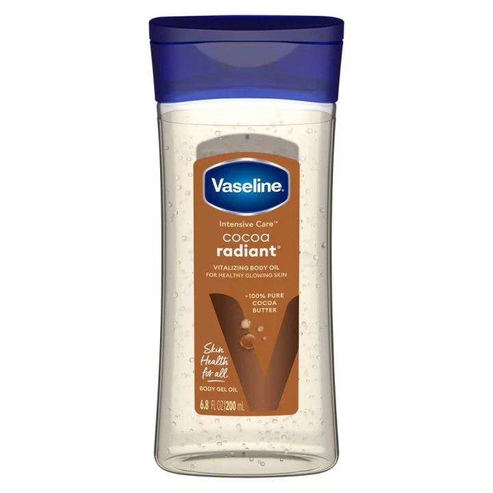 Dầu Dưỡng Da Vaseline Intensive Care Cocoa Radiant Gel Oil 200ml