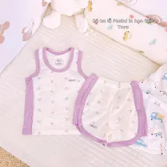 Set Ba Lỗ Hrnee Chất Vải Madal Co Giãn, Mêm Mại Dành Cho Bé Từ 6 Tháng Đến 4 Tuổi