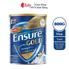 Sữa Bột Ensure Gold Abbott Hương Vani (Hmb) 800G