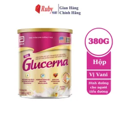 Sữa Bột Dành Cho Người Bị Tiểu Đường Glucerna Abbott Hương Vani 380G