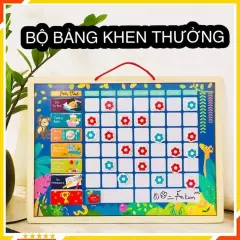 Bảng Khen Thưởng Kỷ Luật Cho Bé Kt 30X40Cm