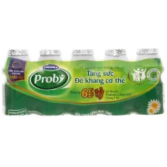 Sữa Chua Uống Probi Có Đường 5 Chai 65Ml