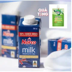 Sữa Tươi Nguyên Kem Norco Full Cream 24 Hộp 200Ml