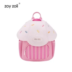 Balo Zoyzoii Cho Bé Mầm Non Hình Cây Nấm Mushroom Series Backpack Mã B50 Bánh Kem