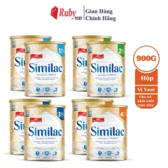 Combo 2 Lon Sữa Bột Similac 2 Dinh Dưỡng 5G Mới Cho Trẻ 900G