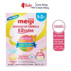 Sữa Meiji 20 Thanh Nhập Khẩu Growing Up Formula (12 - 36 Tháng)