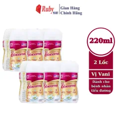 Combo 2 Lốc Sữa Nước Glucerna 220Ml Cho Người Tiểu Đường Và Tiền Tiểu Đường