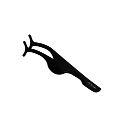 T09-02 - VACOSI EYELASH TWEEZERS, CURVED (T09-02 – Nhíp Gắn Mi Giả VACOSI, Đen Cong)