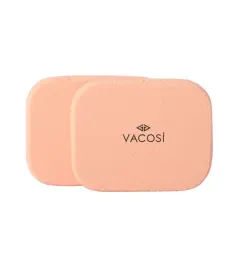 BP04 - VACOSI SMALL SQUARE SPONGE 2PCS - BÔNG ƯỚT VUÔNG NHỎ (BỊCH 2 CÁI)