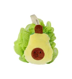 Bp61 - 02 - Vacosi Bath Sponge, Avocado (Bông Tắm Vacosi, Trái Bơ)