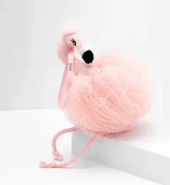 Bp62 - Vacosi Bath Sponge, Flamingo Bông Tắm Vacosi, Hồng Hạc