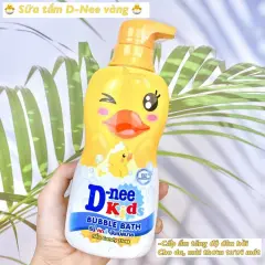 Sữa Tắm Gội Trẻ Em Dnee Kid 400Ml Thái Lan - Màu Vàng