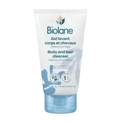 Gel Tắm Gội Cho Bé Biolane Body And Hair Cleanser 50Ml