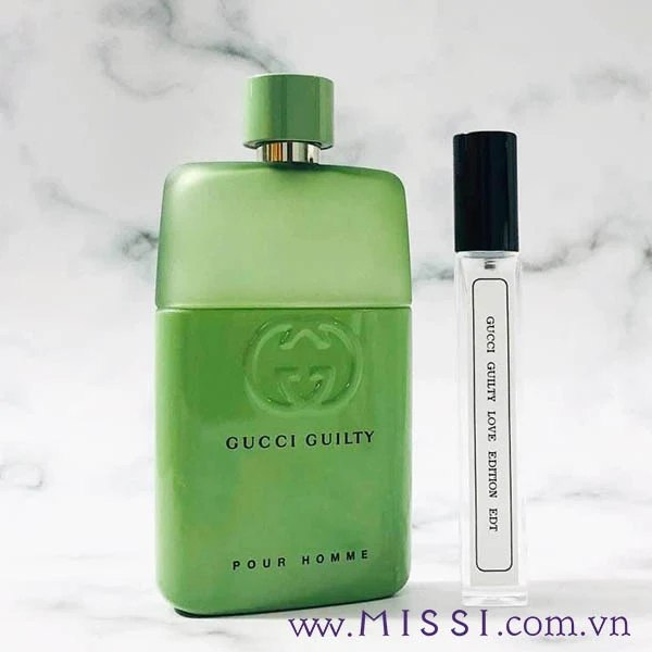 Nước Hoa Gucci Guilty Love Edition Pour Homme Chiết 10ml